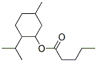 menthyl valerate   Struktur