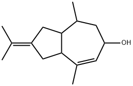 1,2,3,3A,4,5,6,8A-八氢-4.8二甲基-2-(1-甲基亚乙基)-6-奥酚,89-88-3,结构式