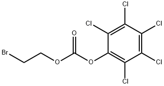 Carbonic acid, 2-bromoethyl pentachlorophenyl ester Structure