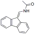 Acetamide, N-(fluoren-9-ylidenemethyl)- Structure