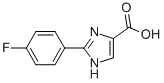 5-(4-氟-苯基)-2H-吡唑-3-甲酸, 890006-82-3, 结构式