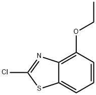 2-クロロ-4-エトキシ-1,3-ベンゾチアゾール 化学構造式