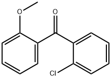 2-CHLORO-2'-METHOXYBENZOPHENONE Structure