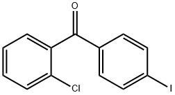 (2-氯苯基)(4-碘苯基)甲酮, 890098-17-6, 结构式