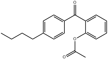 2-(4-丁基苯甲酰基)苯乙酸酯, 890098-44-9, 结构式