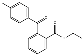 2-ETHOXYCARBONYL-4'-IODOBENZOPHENONE Structure