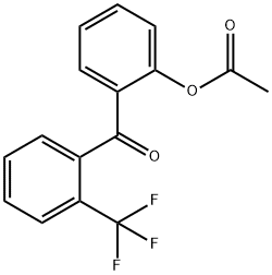 2-ACETOXY-2'-TRIFLUOROBENZOPHENONE|2-(2-(三氟甲基)苯甲酰基)苯乙酸酯