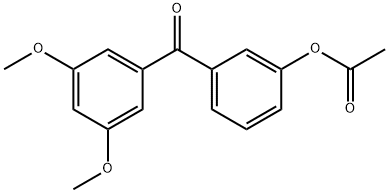 3-ACETOXY-3',5'-DIMETHOXYBENZOPHENONE