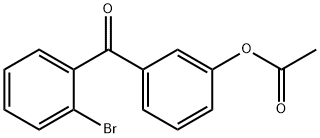 3-ACETOXY-2'-BROMOBENZOPHENONE