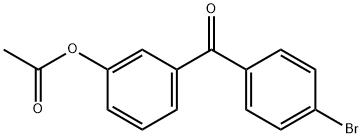 3-(4-溴苯甲酰基)苯乙酸酯, 890099-61-3, 结构式