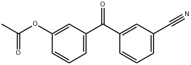 890099-69-1 3-ACETOXY-3'-CYANOBENZOPHENONE