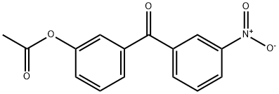 3-(3-硝基苯甲酰基)苯乙酸酯, 890099-77-1, 结构式