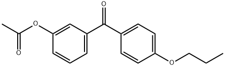 3-ACETOXY-4'-PROPOXYBENZOPHENONE|3-(4-丙氧基苯甲酰基)苯乙酸酯