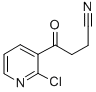 4-(2-CHLORO-3-PYRIDYL)-4-OXOBUTYRONITRILE Struktur