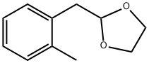 1-(1,3-ジオキソラン-2-イルメチル)-2-メチルベンゼン 化学構造式