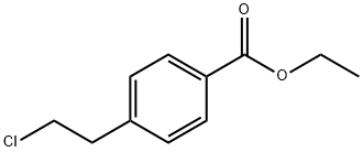 ethyl 4-(2-chloroethyl)benzoate Structure