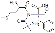 formylmethionyl-alpha-aminoisobutyryl-phenylalanine Struktur