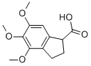 4,5,6-TRIMETHOXYINDAN-1-CARBOXYLIC ACID Struktur