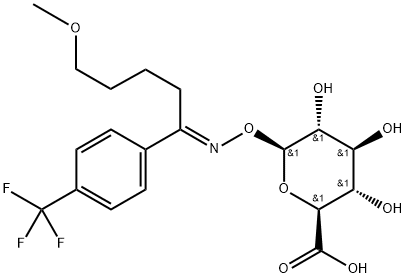 Deaminoethyl Fluvoxamine β-D-Glucuronide Struktur