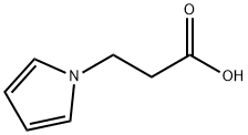 吡咯-1-丙酸,89059-06-3,结构式