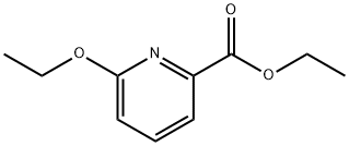 6-乙氧基-2-吡啶羧酸乙酯 结构式