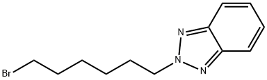 2-(6-Bromohexyl)-2H-benzotriazole 化学構造式