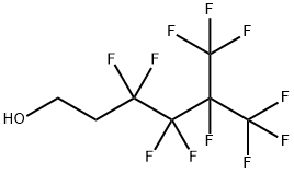 1H,1H,2H,2H-PERFLUORO-5-METHYLHEXAN-1-OL Structure