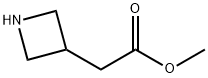 METHYL 2-(AZETIDIN-3-YL)ACETATE HYDROCHLORIDE, 890849-61-3, 结构式