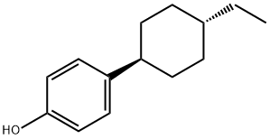 4-(反式-4-乙基环己基)苯酚, 89100-78-7, 结构式