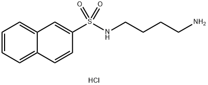 N-(4-氨基丁基)-2-萘磺酰胺盐酸盐,89108-46-3,结构式