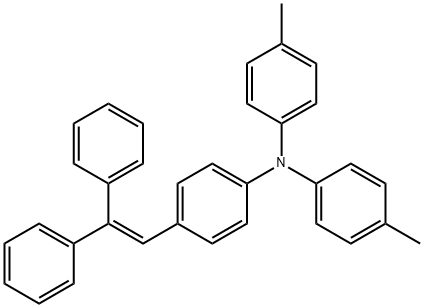 4-(2,2-二苯基乙烯基)-N,N-二对甲苯基苯胺,89114-91-0,结构式
