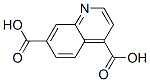 4,7-Quinolinedicarboxylicacid(9CI) Struktur