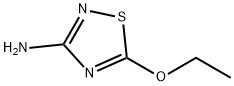 3-AMINO-5-ETHOXY-1,2,4-THIADIAZOLE Struktur