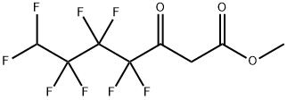 4,4,5,5,6,6,7,7-OCTAFLUORO-3-OXOHEPTANOIC ACID METHYL ESTER Struktur