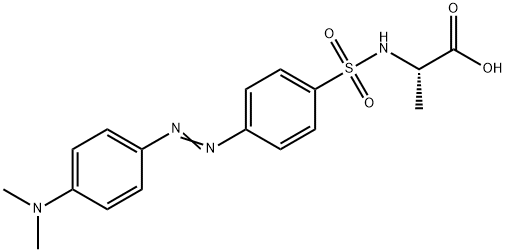 ダブシル-L-アラニン 化学構造式