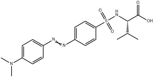 ダブシル-L-バリン 化学構造式