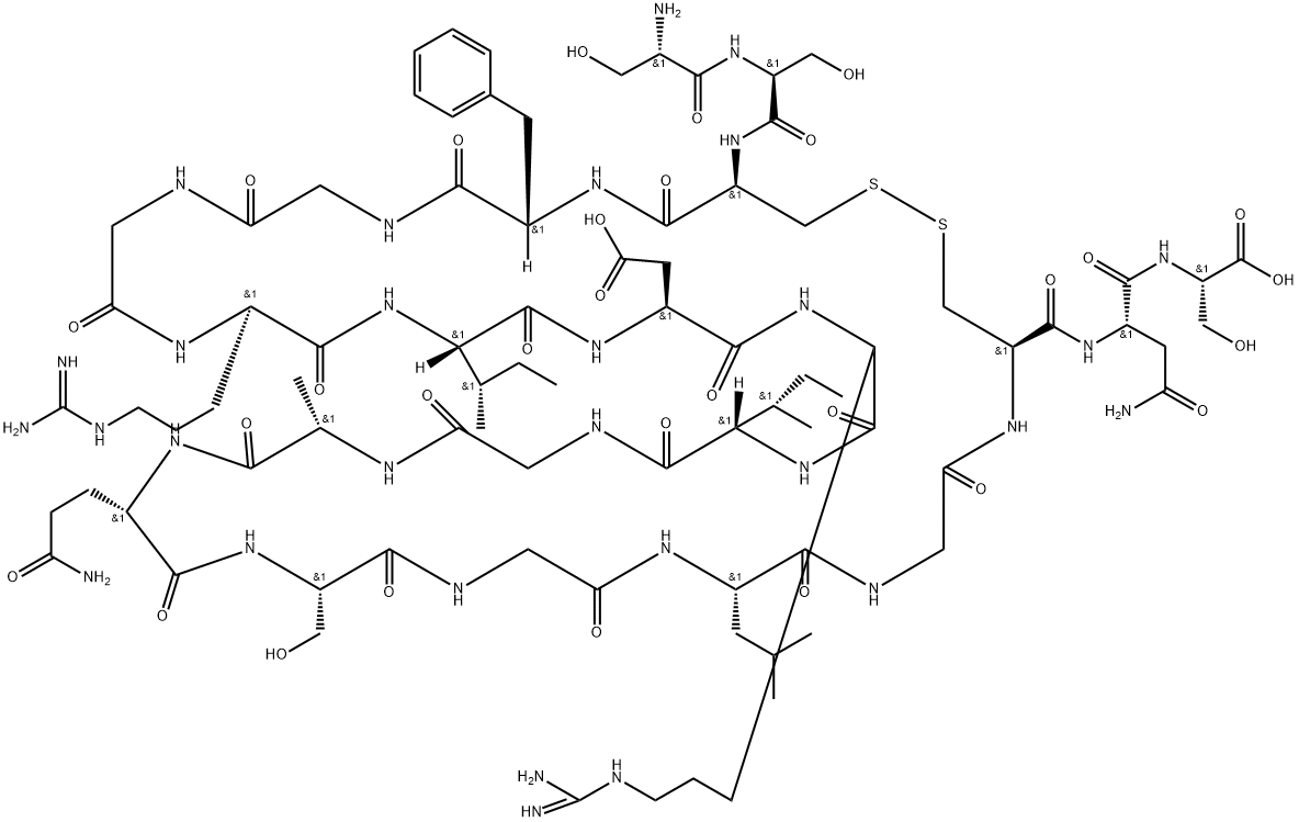 ATRIOPEPTIN I 结构式