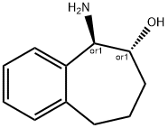 5-AMINO-6,7,8,9-TETRAHYDRO-5H-BENZO[7]ANNULEN-6-OL Struktur