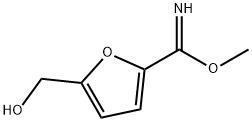 2-Furancarboximidic acid, 5-(hydroxymethyl)-, methyl ester (9CI) Structure