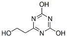 s-Triazine-2-ethanol, 4,6-dihydroxy- (7CI) Struktur