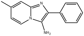 7-METHYL-2-PHENYLIMIDAZO[1,2-A]PYRIDIN-3-AMINE Struktur