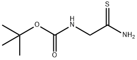 TERT-BUTYL 2-AMINO-2-THIOXOETHYLCARBAMATE Structure