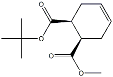 1-tert-butyl 2-methyl 2,3-dihydropyridine-1,2(6H)-dicarboxylate Struktur