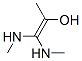 1-Propen-2-ol, 1,1-bis(methylamino)- (9CI) 化学構造式