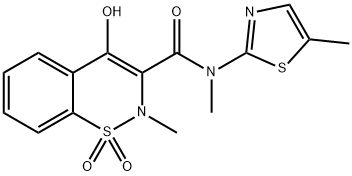 美洛昔康杂质13 结构式