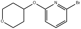 2-Bromo-6-(tetrahydropyran-4-yloxy)pyridine Structure