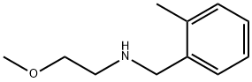 (2-メトキシエチル)(2-メチルベンジル)アミン HYDROCHLORIDE 化学構造式