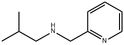 2-メチル-N-(2-ピリジニルメチル)-1-プロパンアミン HYDROCHLORIDE 化学構造式