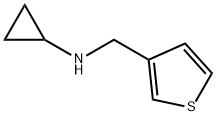 N-(thien-3-ylmethyl)cyclopropanamine Struktur