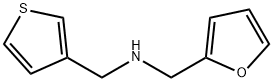 (2-フリルメチル)(3-チエニルメチル)アミン HYDROCHLORIDE 化学構造式